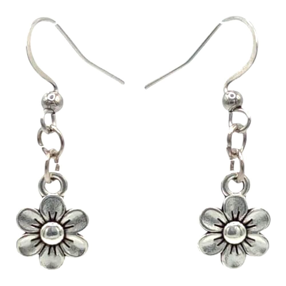 Flower Earrings Fashion Jewelry Dangle Boho Cottage Summer Spring Plant Garden